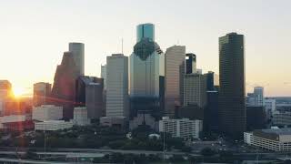 Houston Texas USA 🇺🇸  4K Drone Footage [upl. by Dabney]