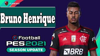 Bruno Henrique PES 2021 [upl. by Anailli241]