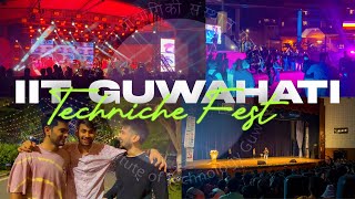 Techniche 2023 Epic Moments amp BehindtheScenes at IIT Guwahati  Exclusive Vlog [upl. by Katrina370]