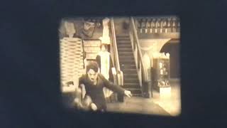 16mm film charlie chaplinthe floorwalker 1916 [upl. by Arahsak]