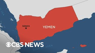 US strikes Houthi antiaircraft missile near Yemen [upl. by Salazar923]