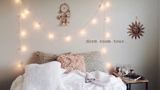 dorm room tour minimalist  cozy [upl. by Anne-Corinne]