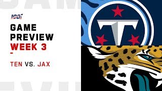 Tennessee Titans vs Jacksonville Jaguars Week 3 NFL Game Preview [upl. by Sateia]