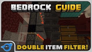 SUPER FAST Storage System Piglin Bartering Farm  Bedrock Guide 031  Survival Tutorial Lets Play [upl. by Arnuad]