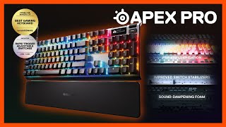 Steel Series Apex Pro Gen 3  Quick Overview [upl. by Aneelad]