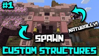 How to Create Custom Structures in Minecraft 120  EP 1 [upl. by Elamaj]