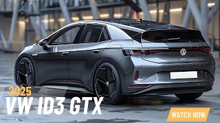 New 2025 Volkswagen ID3 GTX  rearwheel drive electric hot hatch revealed ❗ [upl. by Airym]