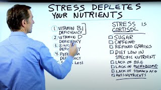 How STRESS Robs You of These Vitamins [upl. by Hamas]