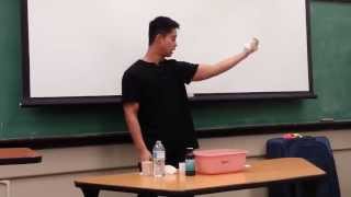 How to Apply First Aid Demonstration Speech [upl. by Rubliw]