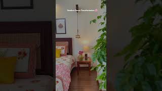 Small Room Transformation 🌸bedroom transformation bedroomdecor youtubeshorts youtube explore [upl. by Eiznek196]