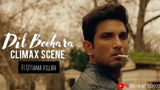 Dil Bechara Movie Climax Scene  Sushant Singh Rajput New Movie 2020  Dil Bechara full movie [upl. by Eirehc]