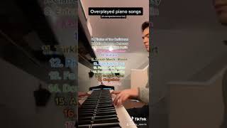 Overplayed piano songs a comprehensive list [upl. by Alathia]