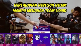 SNAPDRAGON PRO SERIES REBELLION ESPORT ID VS TEAM LIQUID PH GAME 3 [upl. by Anoik289]