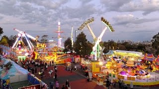 Royal Melbourne Show 2015 Rides [upl. by Haram]