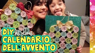 CALENDARIO DELLAVVENTO PER NATALE  Tutorial Fai da Te  DIY [upl. by Alda]