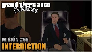 GTA San andreas  Misión 66  Interdiction Español  1080p 60fps [upl. by Ursel]