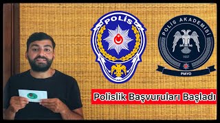 POLİSLİK BAŞVURU BAŞLADI  2500 POLİS ALIMI PMYO LİSE MEZUNU POLİS ALIMI BAŞVURU NASIL YAPILIR [upl. by Aisauqal]