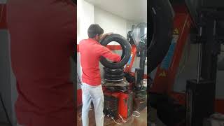 Hyundai venue 21560 R16 mrf perfinza tyre fittingshorts youtube trending viral dsmechanics [upl. by Greenburg]