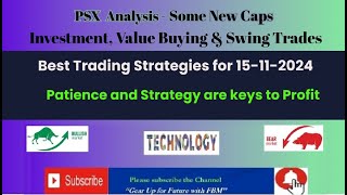 PSX analysis Investment stocks Swing trades Best trading strategies [upl. by Enymsaj]