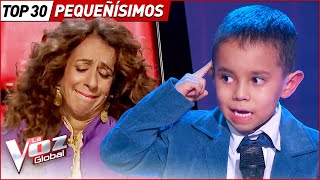 Los niños más PEQUEÑOS que han pasando por La Voz Kids [upl. by Dymoke]