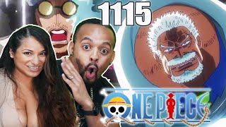 Garp Over Shanks 🔥🔥🔥 One Piece Episode 1115 Couple Reaction [upl. by Esiralc4]