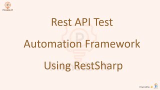 Step By Step for Setting up Rest API Automation Framework using RestSharp and C  api [upl. by Melli]