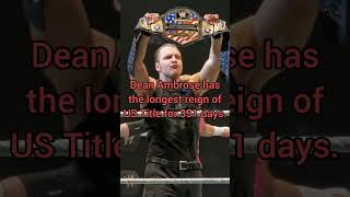 Longest US Title Reign ustitle deanambrose jonmoxley [upl. by Ulah]