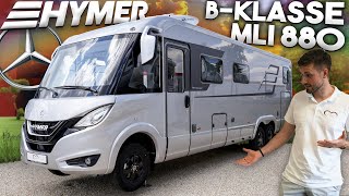 Hymer BKlasse MLI 880 🔥  Die MEGA Vorstellung mit SLCChassis Probefahrt  Preis Technik uvm [upl. by Teews]