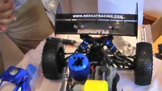 BackDraft 35 Unboxing Nitro engine 4WD off road RC Buggy [upl. by Ladiv]