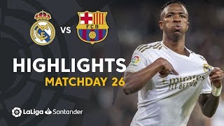 Highlights Real Madrid vs FC Barcelona 20 [upl. by Obadias108]