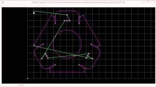 No Sound Preparation CAD to DXF to ORD For The Waterjet Cutter [upl. by Einna]