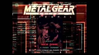 MGS1 Soundtrack OST  Main Theme [upl. by Emad]