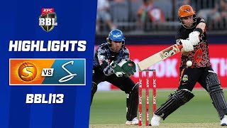 Perth Scorchers v Adelaide Strikers  BBL13 [upl. by Ck]