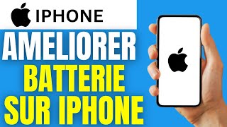 Comment ameliorer la batterie de son iphone [upl. by Johansen561]