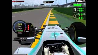 F1 2015 Australia I Mercedes With Lewis hamilton On Board [upl. by Bailey]