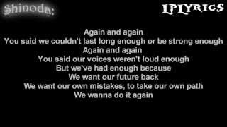 Linkin Park  Debris Minutes To Midnight Demo Lyrics on screen HD [upl. by Thetes]