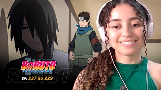 1 bucha para o INSS aposentar BORUTO  Ep 227 228 e 229 react [upl. by Oicram]