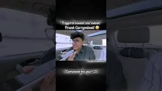 Triggered insaan and ashish prank carryminati triggeredinsaan shorts carryminati fukrainsaan [upl. by Gallenz]