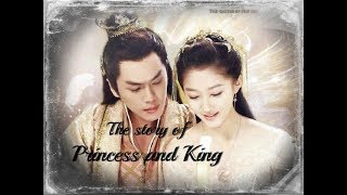 👑 Novoland Castle in the sky ♡ The story of Princess and King ♡ mv Feng Tian Yi amp Yi Fu Ling 👑 [upl. by Kerrill175]