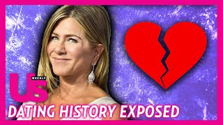 FRIENDS Star Jennifer Aniston Full Dating History Explained [upl. by Elacim547]