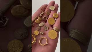 GOLD GOLD GOLD  DISCOVERED METAL DETECTING IN UK 🇬🇧 [upl. by Corotto516]