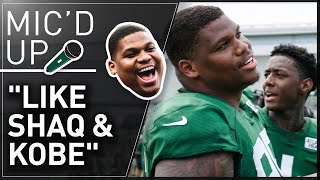 Quinnen Williams Micd Up At Jets Training Camp [upl. by Yhotmit]