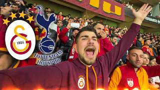 OSIMHEN İNGİLİZLERİ YIKTI İNANILMAZ ATMOSFER  Galatasaray 32 Tottenham Stad Vlog [upl. by Gayn]