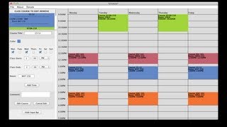 Free College Schedule MakerBuilder Link in description [upl. by Aiciled636]