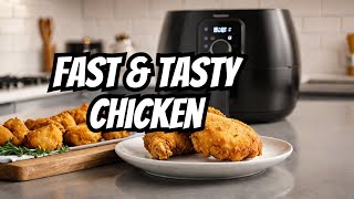 I Cant Believe It Worked  Air Fryer Chicken Thighs [upl. by Ahseim691]