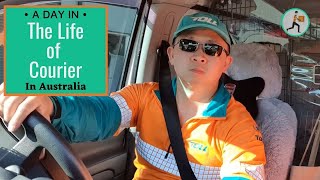 A Day in The Life of Courier in Australia [upl. by Erdnaid]