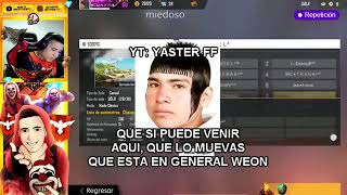 Mrstiven VS Compares YT Insultos salseo y pvp FREE FIRE [upl. by Adnohs466]