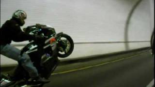 2004 Suzuki GSXR 1000 Wheelies also topping out speedo 186MPH [upl. by Nosreh]