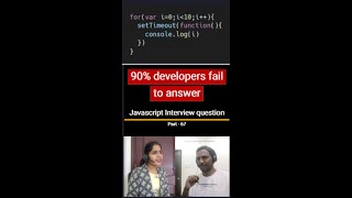 Javascript Interview question  Part 67 shorts coding reactjsinterviewquestions javascript [upl. by Roanna]