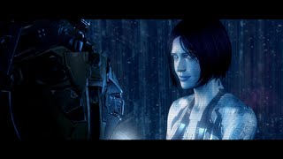 Halo 4 Ending Full Scene  Epilogue amp Didacts Speech  Cortanas Sacrifice to Save Master Chief [upl. by Jadd]